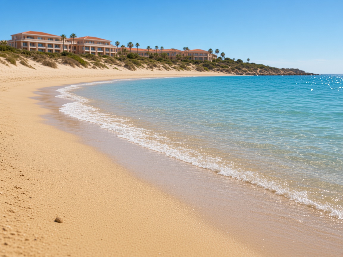 Playa de la Barrosa en Chiclana de la Frontera